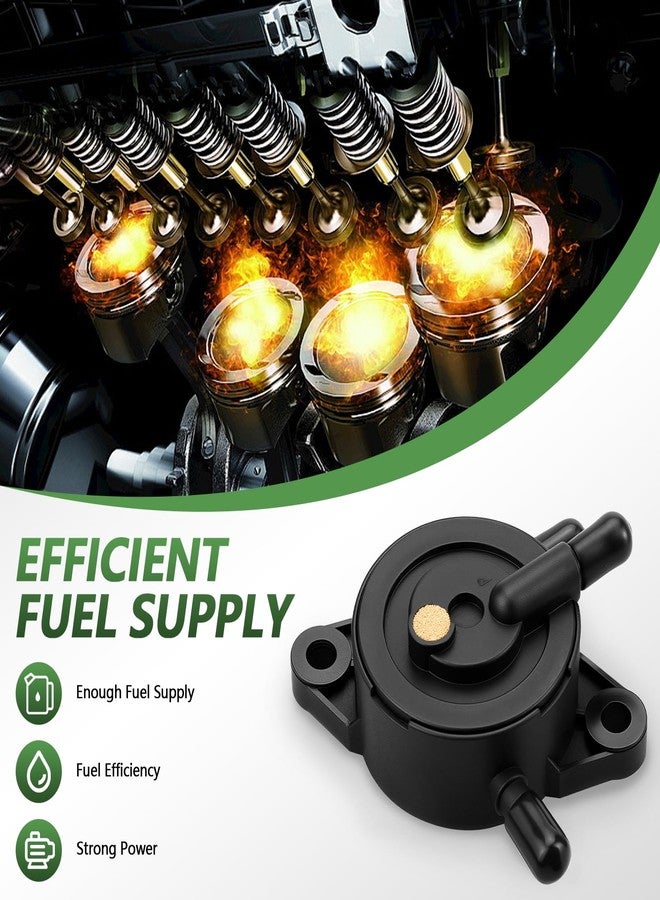 Tecreddy Fuel Pump Compatible with Kohler 17HP-25 HP Briggs and Stratton Small Engine, Vacuum Fuel Pump with Fuel Filter Compatible with John Deere Cub Cadet Lawn Mower Tractor - Image 3